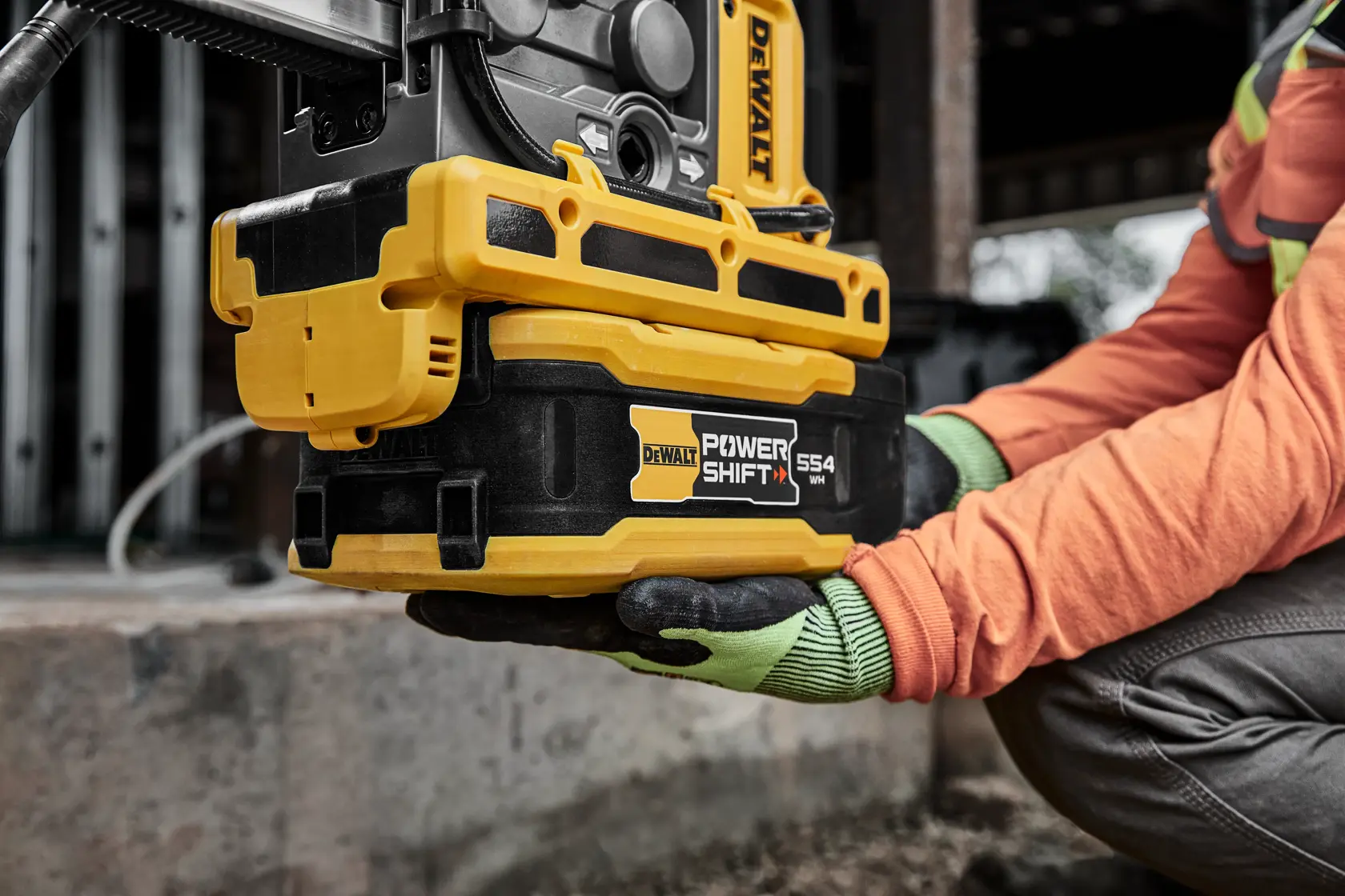 Батерия DEWALT® PowersHIFT™ 554WH