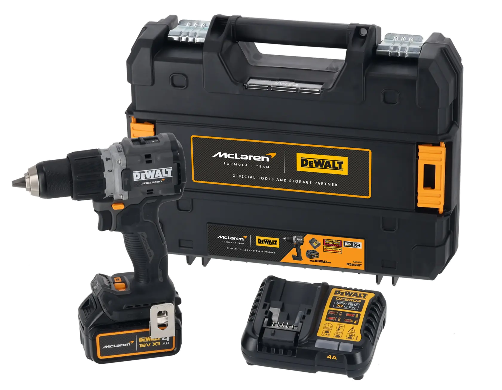 DEWALT® x McLaren F1 Team 18V XR безчетков ударен винтоверт - 1 x 4AH
