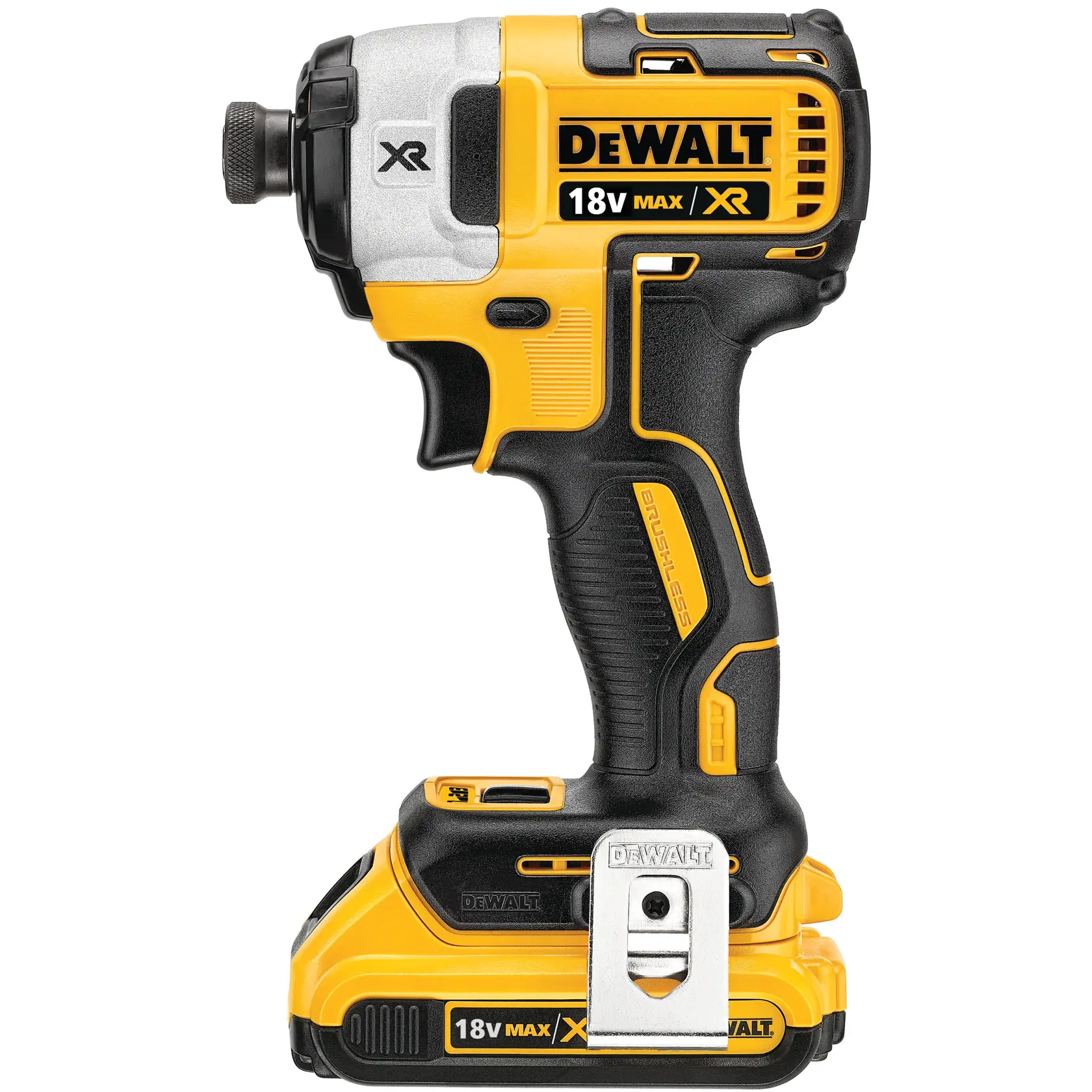 Безчетков ударен винтоверт DEWALT® 18V XR - 2 X 2Ah