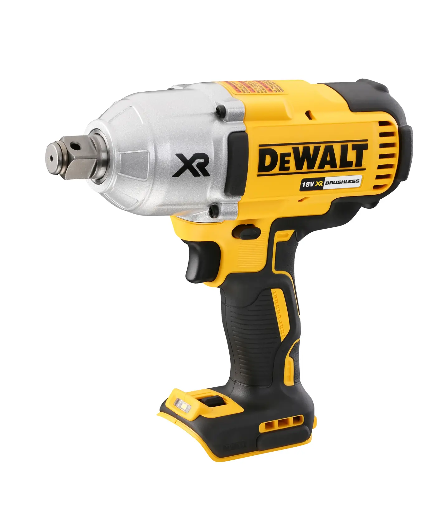 DEWALT® 18V XR Безчетков ударен гайковерт 3/4“ с висок въртящ момент и фиксиращ щифт - само тяло
