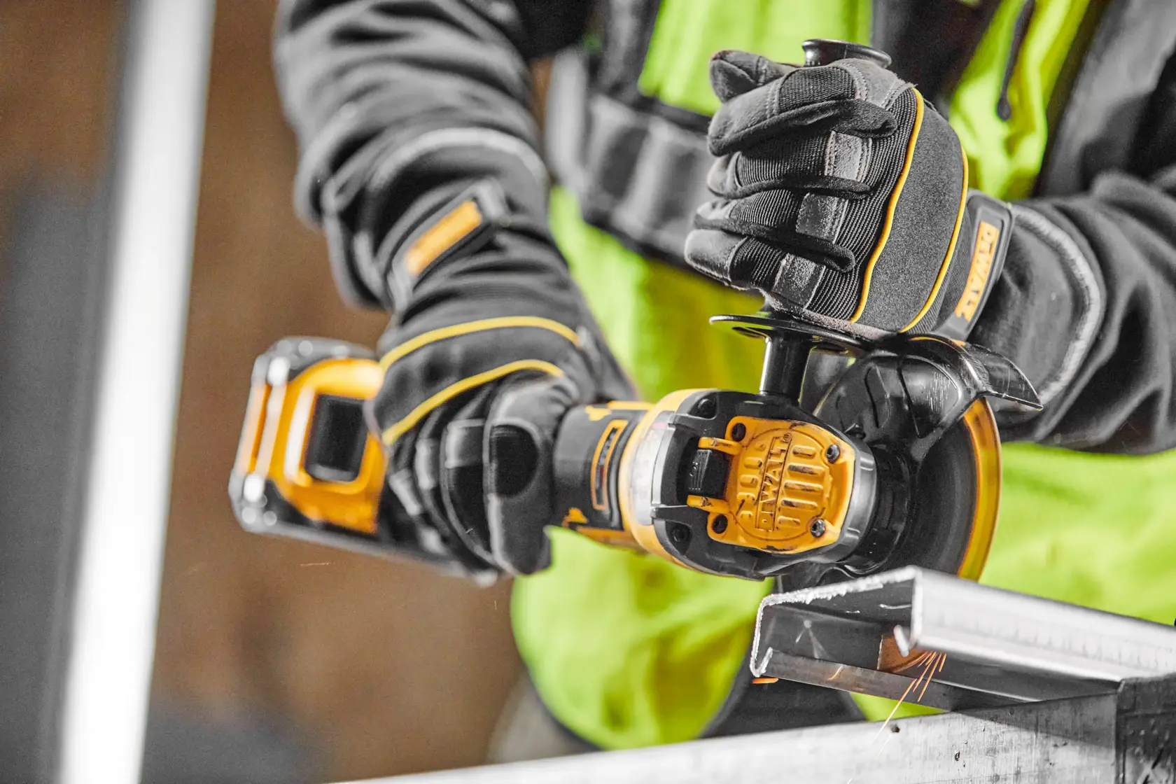 DEWALT® 18V XR безчетков 125 мм ъглошлайф с регулируеми обороти - 1 x FlexVOLT 6Ah