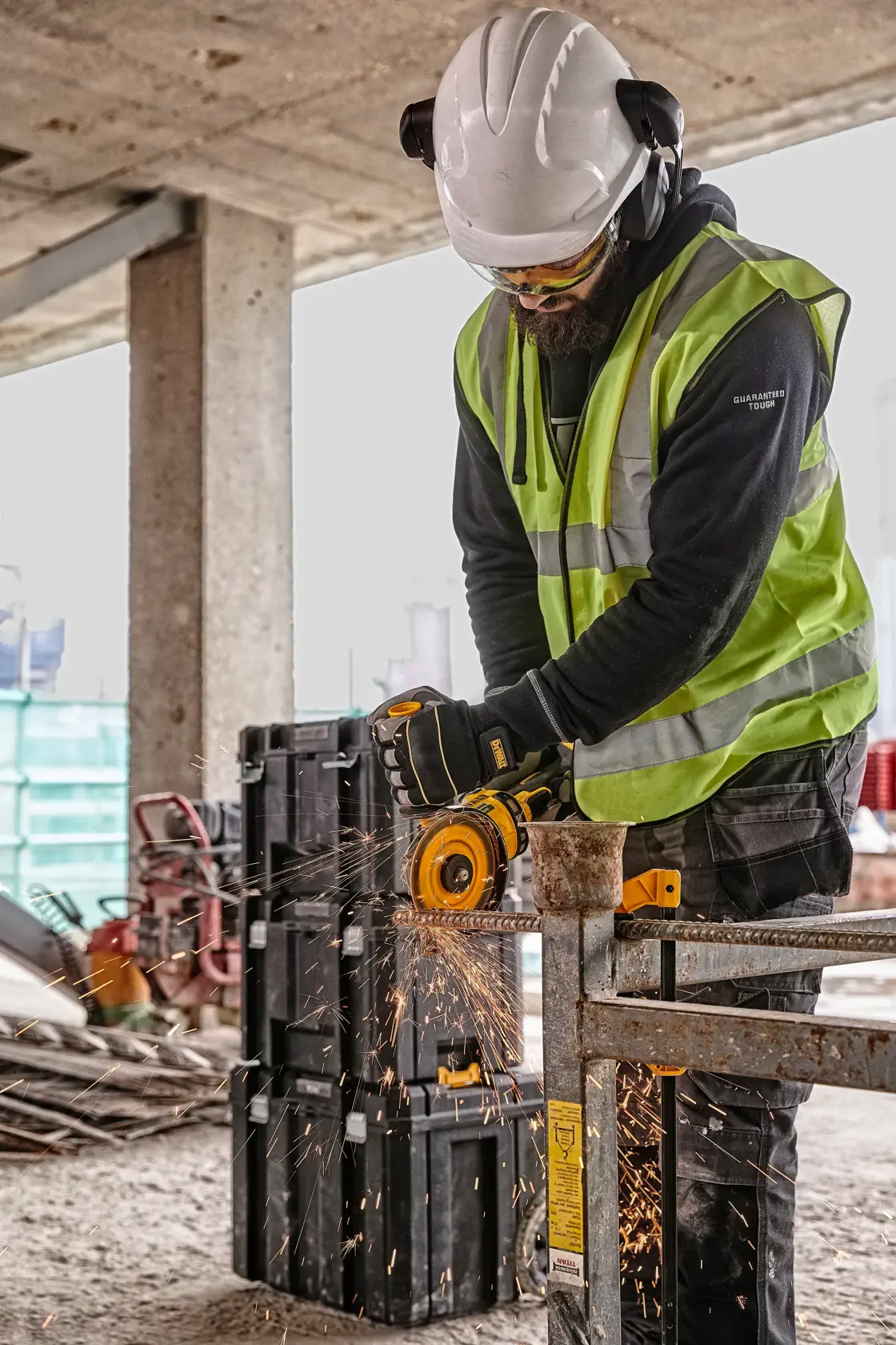 DEWALT® 54V XR FlexVOLT 125mm Ъглошлайф - 2 x FlexVOLT 6Ah