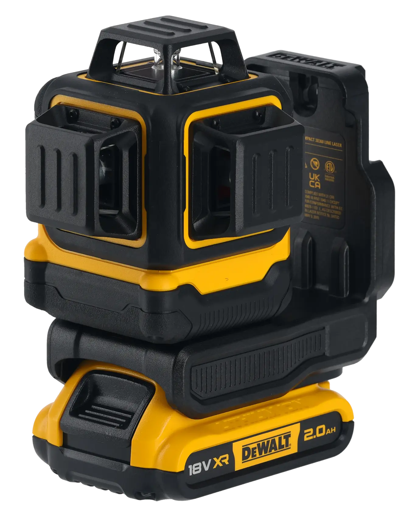 DEWALT® 18V XR комплект от два инструмента - 2X 2Ah