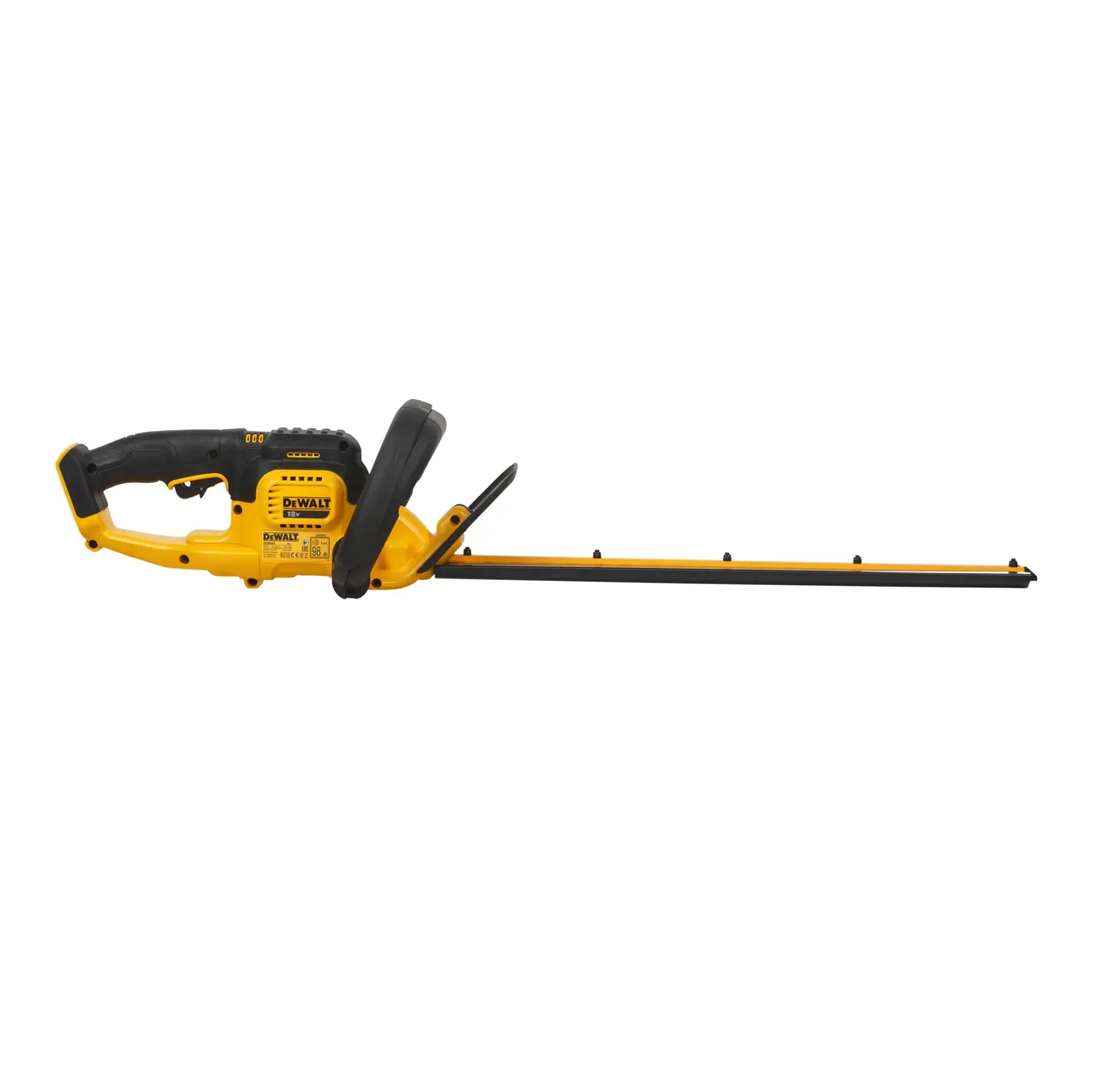 DEWALT® 18V XR 55 см ножица за жив плет (19 мм разстояние между зъбите) - само инструмент