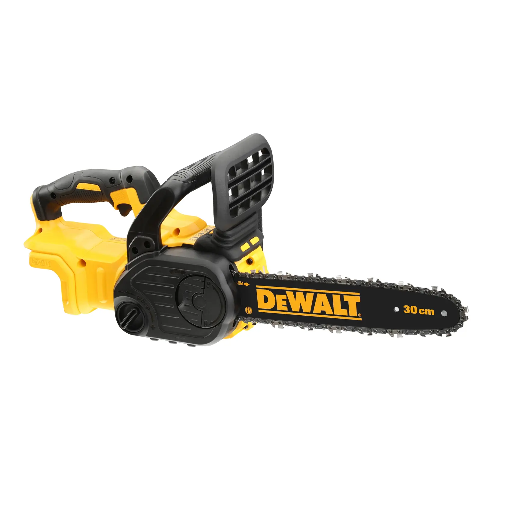 DEWALT® 18V XR безчетков компактен верижен трион 30 см - само тяло