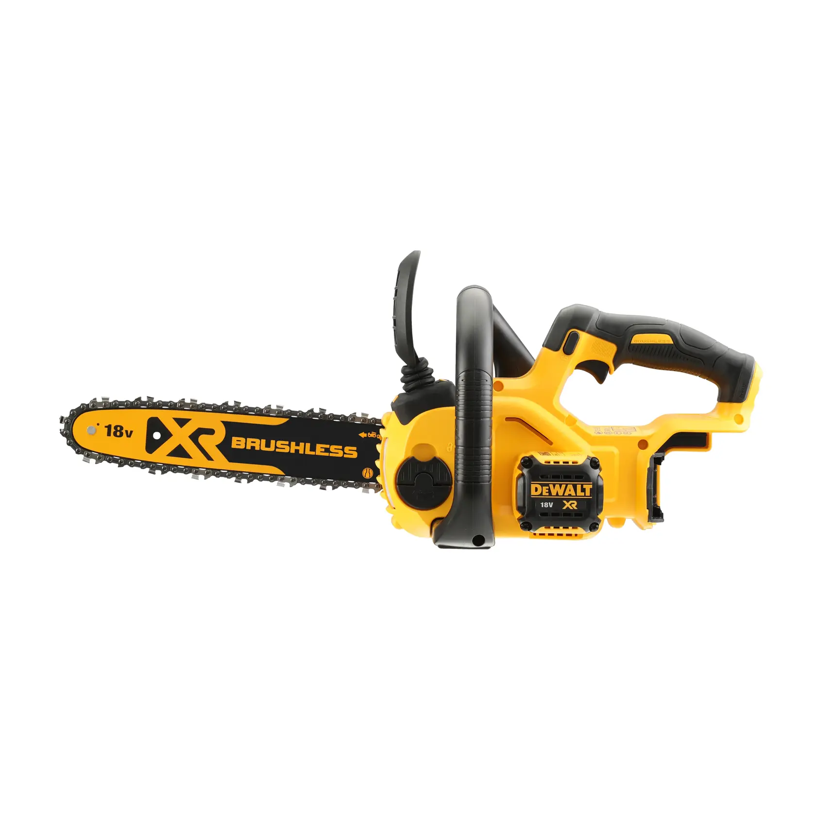 DEWALT® 18V XR безчетков компактен верижен трион 30 см - само тяло