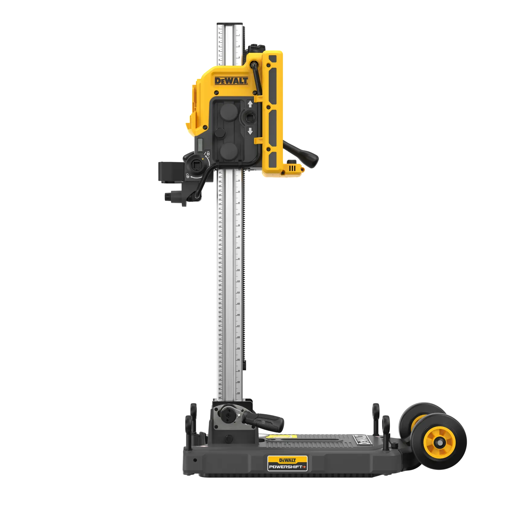 DEWALT POWERSHIFT™ 6.375IN CORE DRILL STAND on white background