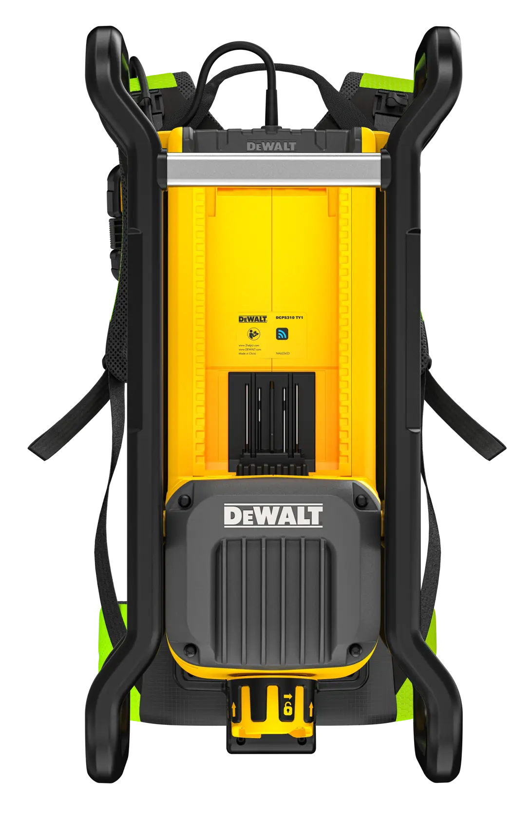 Вибратор за бетон тип раница DEWALT® PowersHIFT™