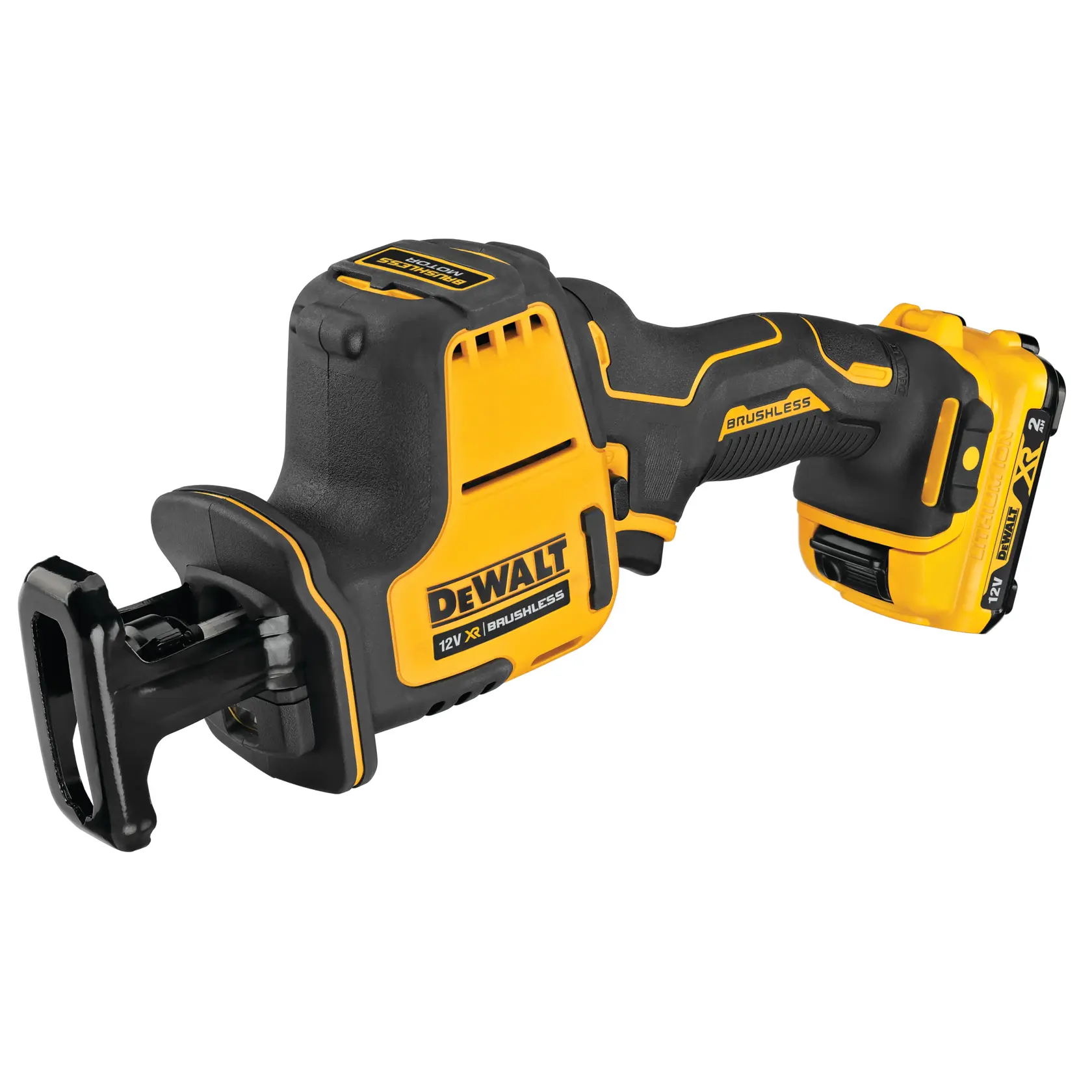DEWALT® 12V XR безчетков субкомпактен саблен трион - 2 x 2Ah