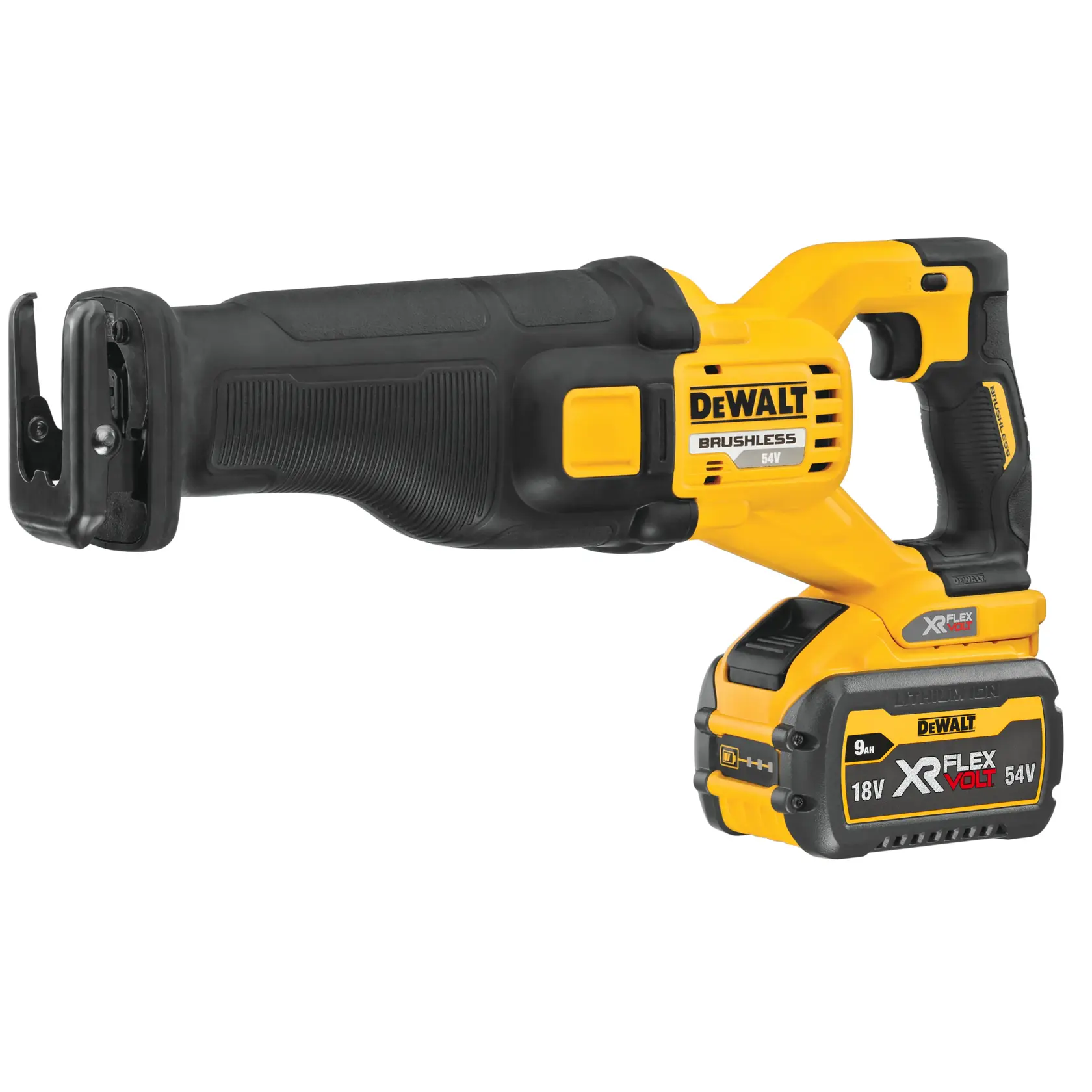 DEWALT® 54V XR FlexVOLT Саблен трион - 2 x 9Ah