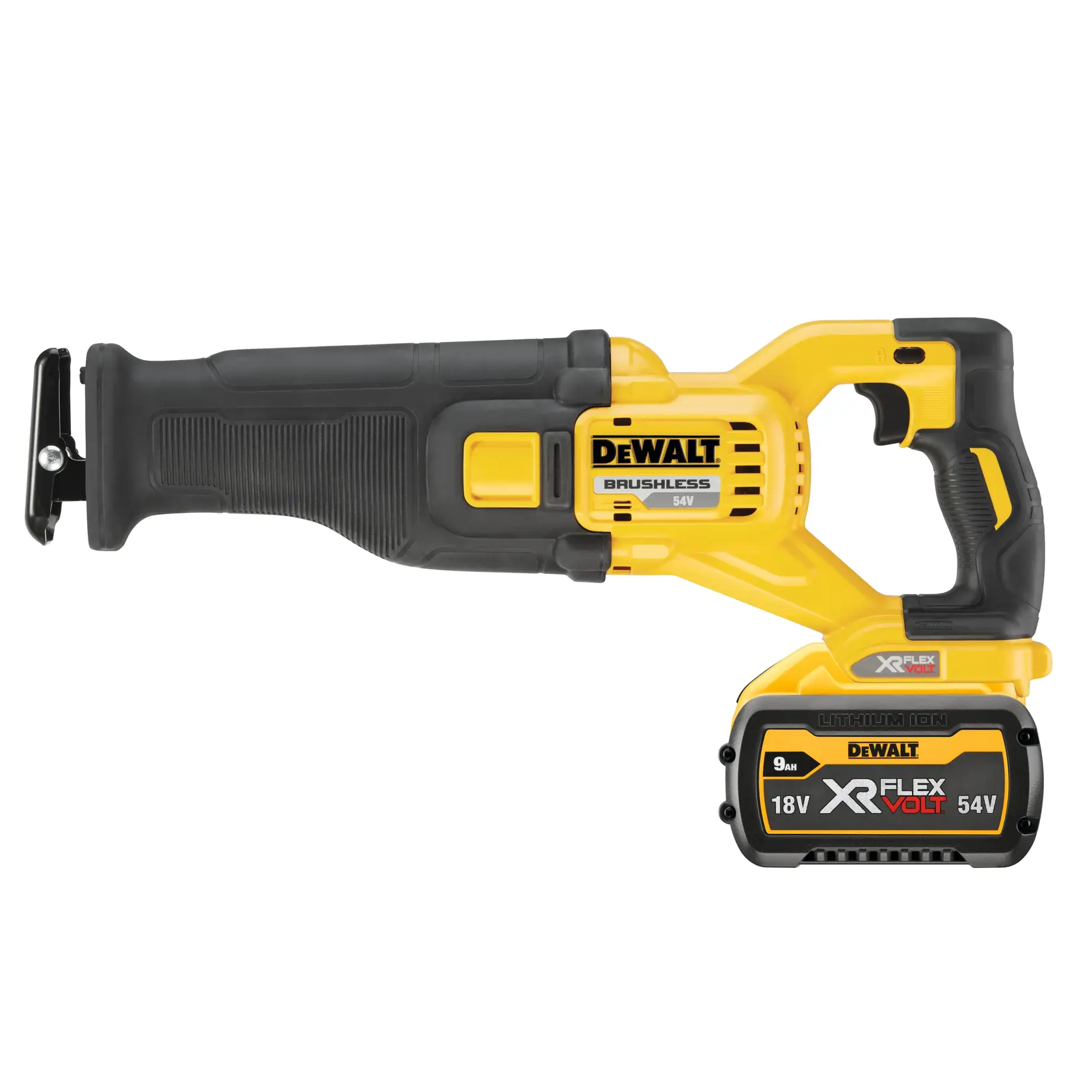 DEWALT® 54V XR FlexVOLT Саблен трион - 2 x 9Ah