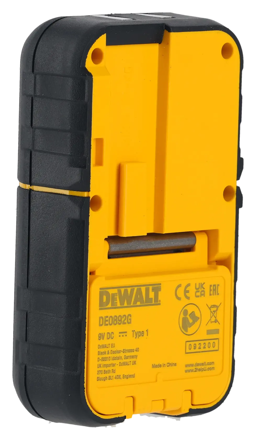 Приемник за лазерни нивелири със зелен лъч DEWALT®