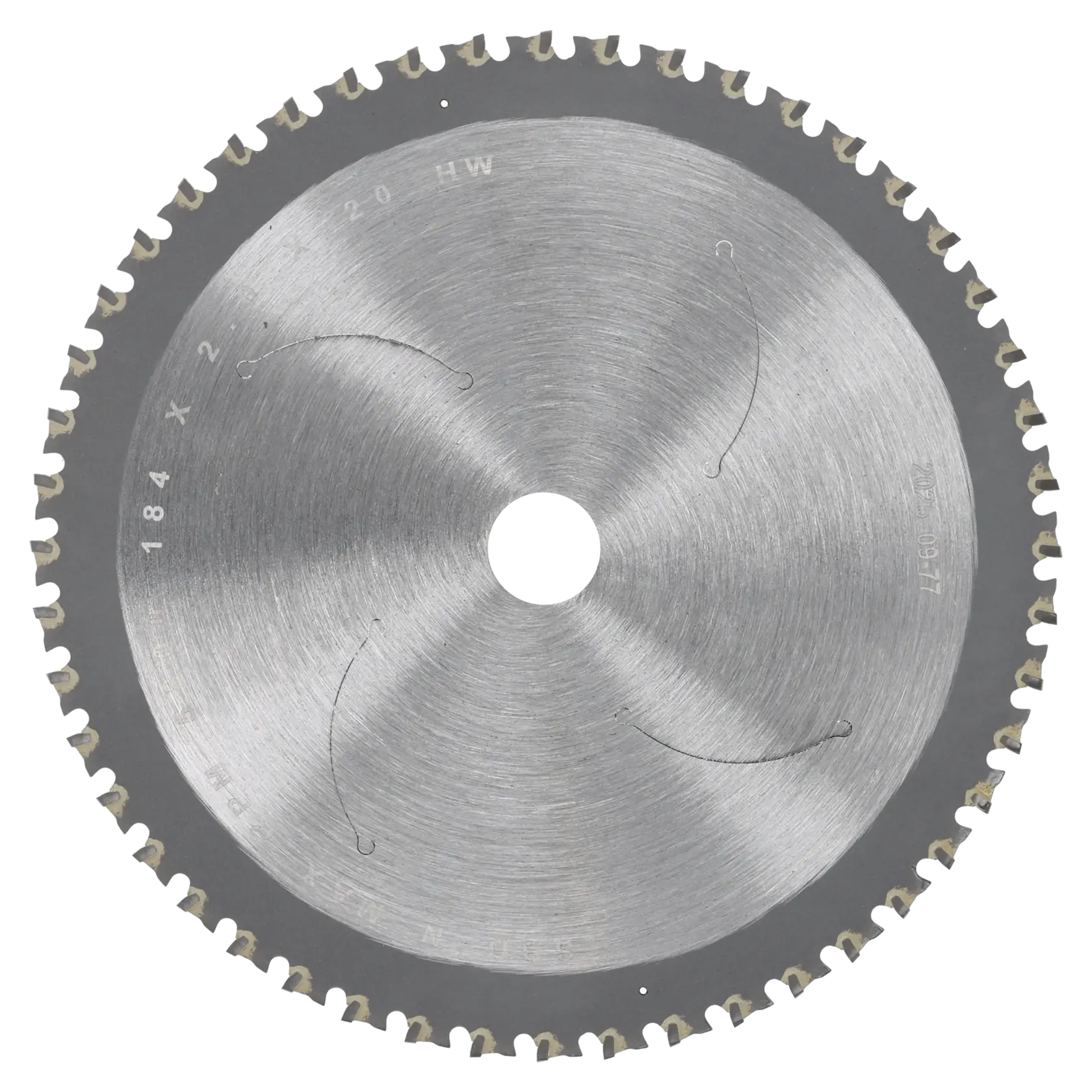 Циркулярен диск за рязане на мека стомана DEWALT® 184 mm x 20 mm x 48T за DCS383