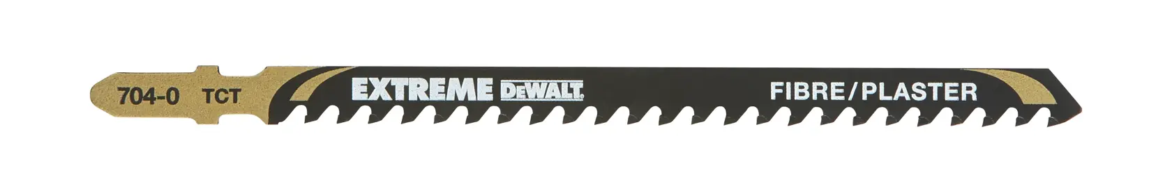 Graphic showing DEWALT XTREME Sub-Compact Series branding with the slogan 'Compact and Performance Packed' on a yellow background.