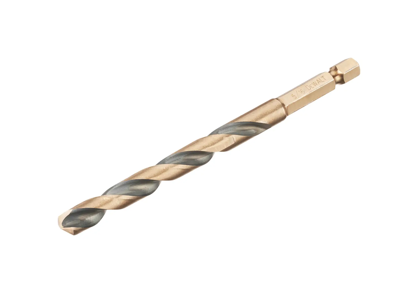 DEWALT® BLACK & Gold™ 8 mm Impact HEX Shank HSS свредло