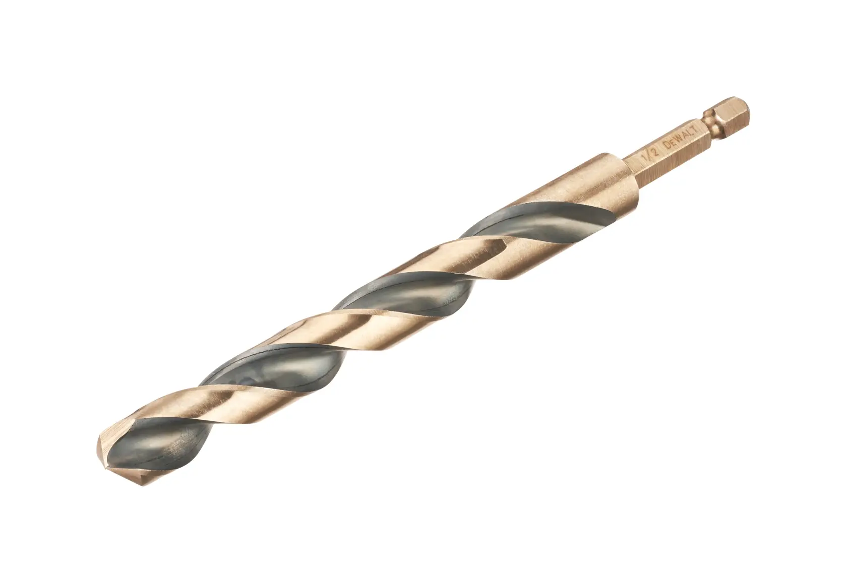 DEWALT® BLACK & Gold™ 12 mm HSS свредло с шестостенна опашка за ударно пробиване