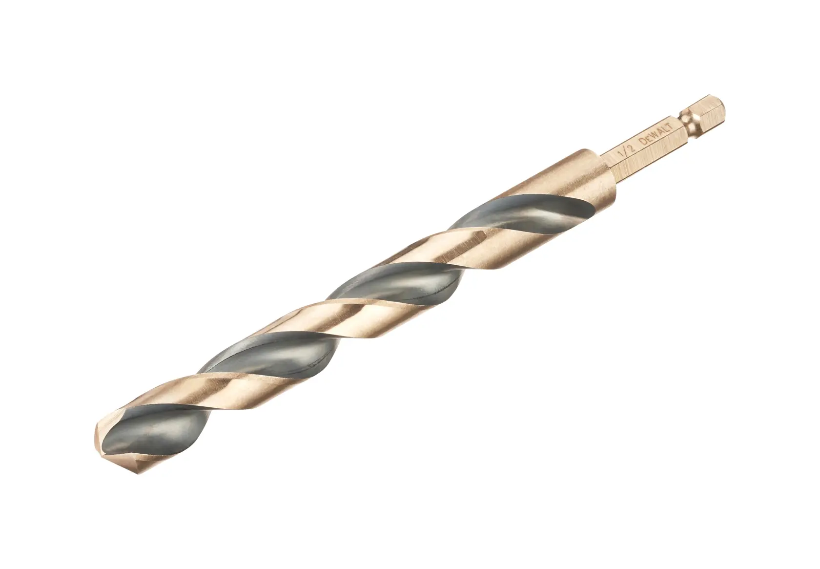 DEWALT® BLACK & Gold™ 13,0 mm Impact HEX Shank HSS свредло