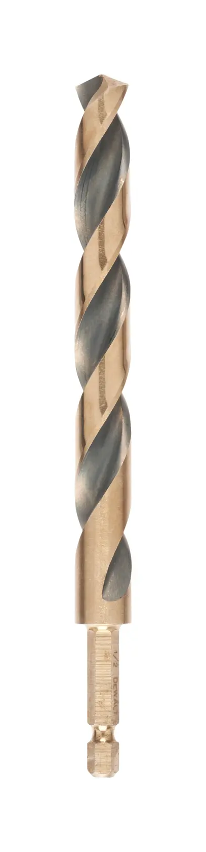 DEWALT® BLACK & Gold™ 13,0 mm Impact HEX Shank HSS свредло