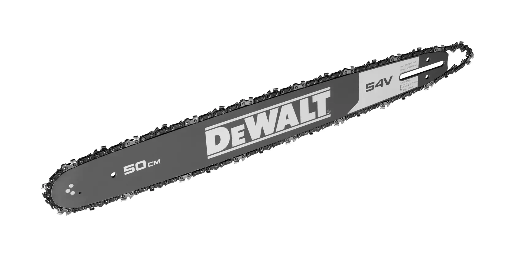 Високомощен верижен трион DEWALT 54V XR FLEXVOLT 50 см
