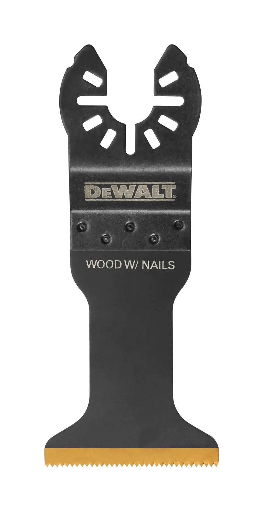 DEWALT® 44 мм x 55 мм титаниев осцилиращ нож за дърво/метал