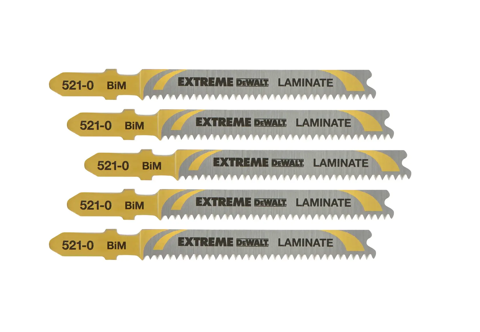 Graphic showing DEWALT XTREME Sub-Compact Series branding with the slogan 'Compact and Performance Packed' on a yellow background.