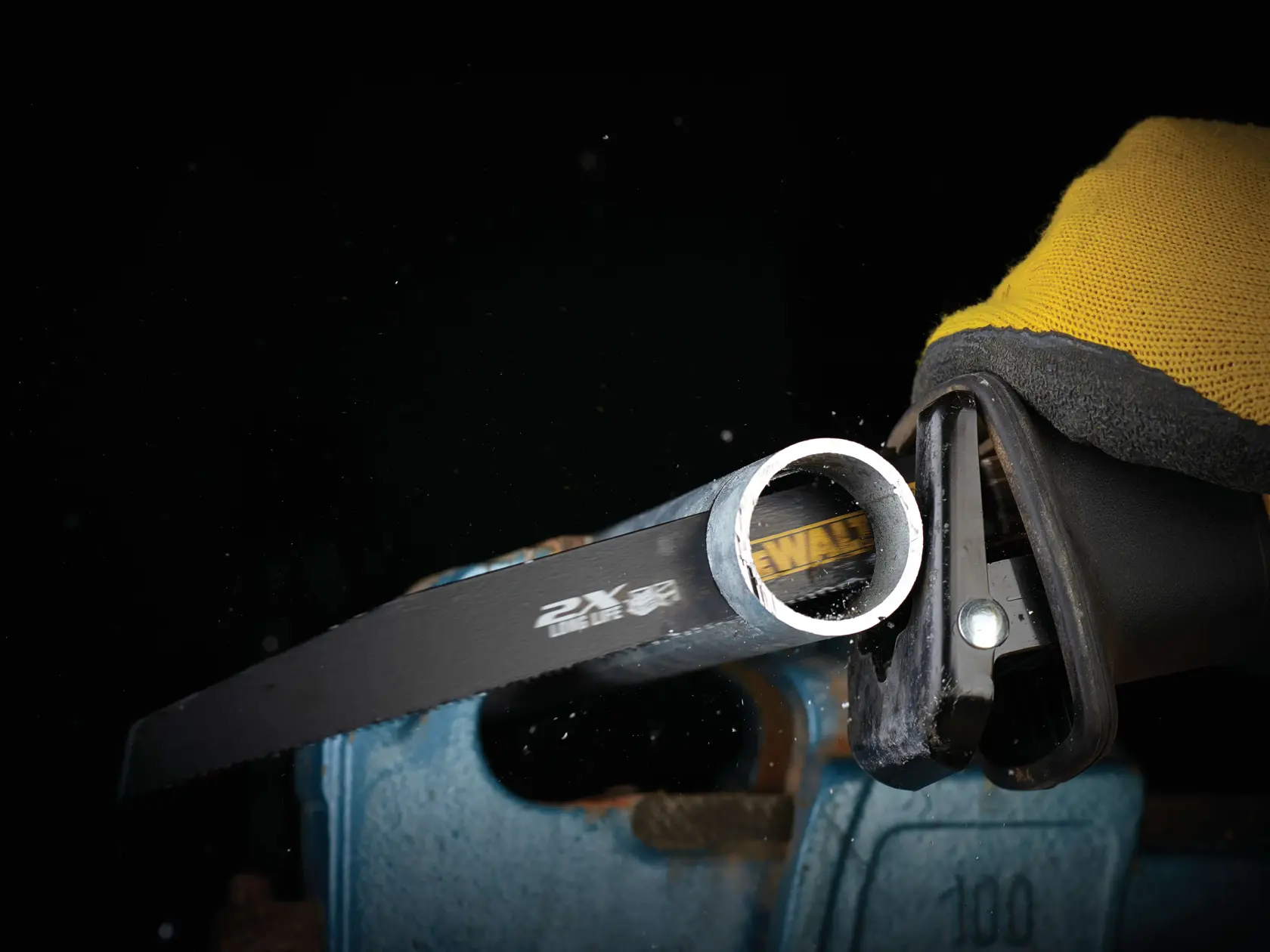 DEWALT® Extreme 28 mm 10 TPI биметален нож за саблен трион с общо предназначение (5 бр. в опаковка)