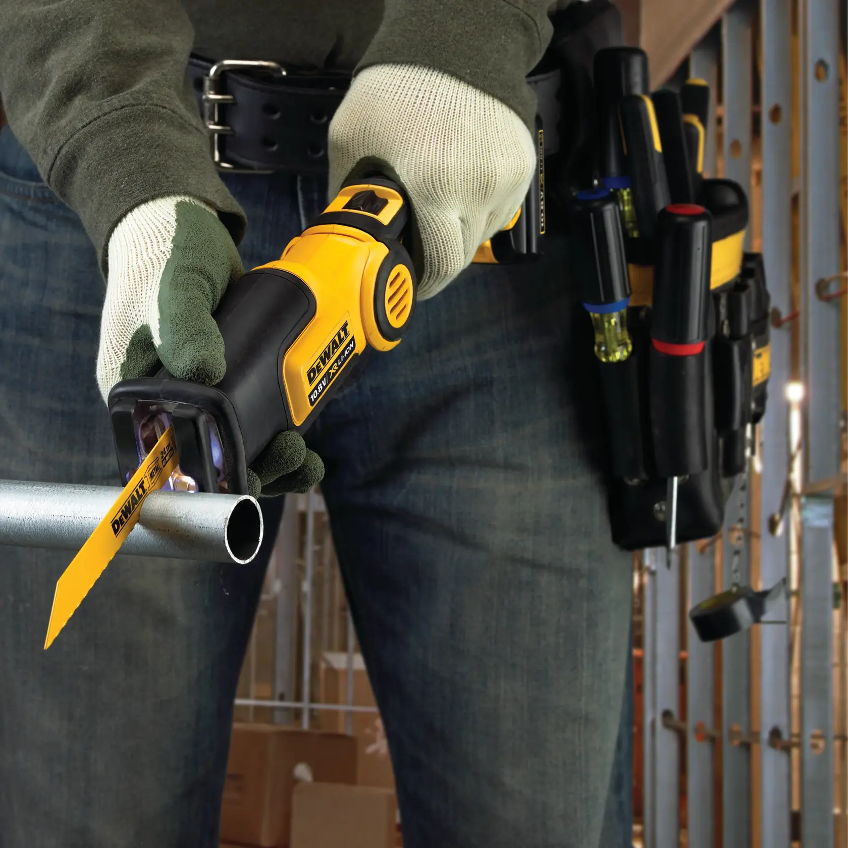 DEWALT® 203 мм 18 TPI (Метал) Биметален нож за саблен трион (5 бр.)
