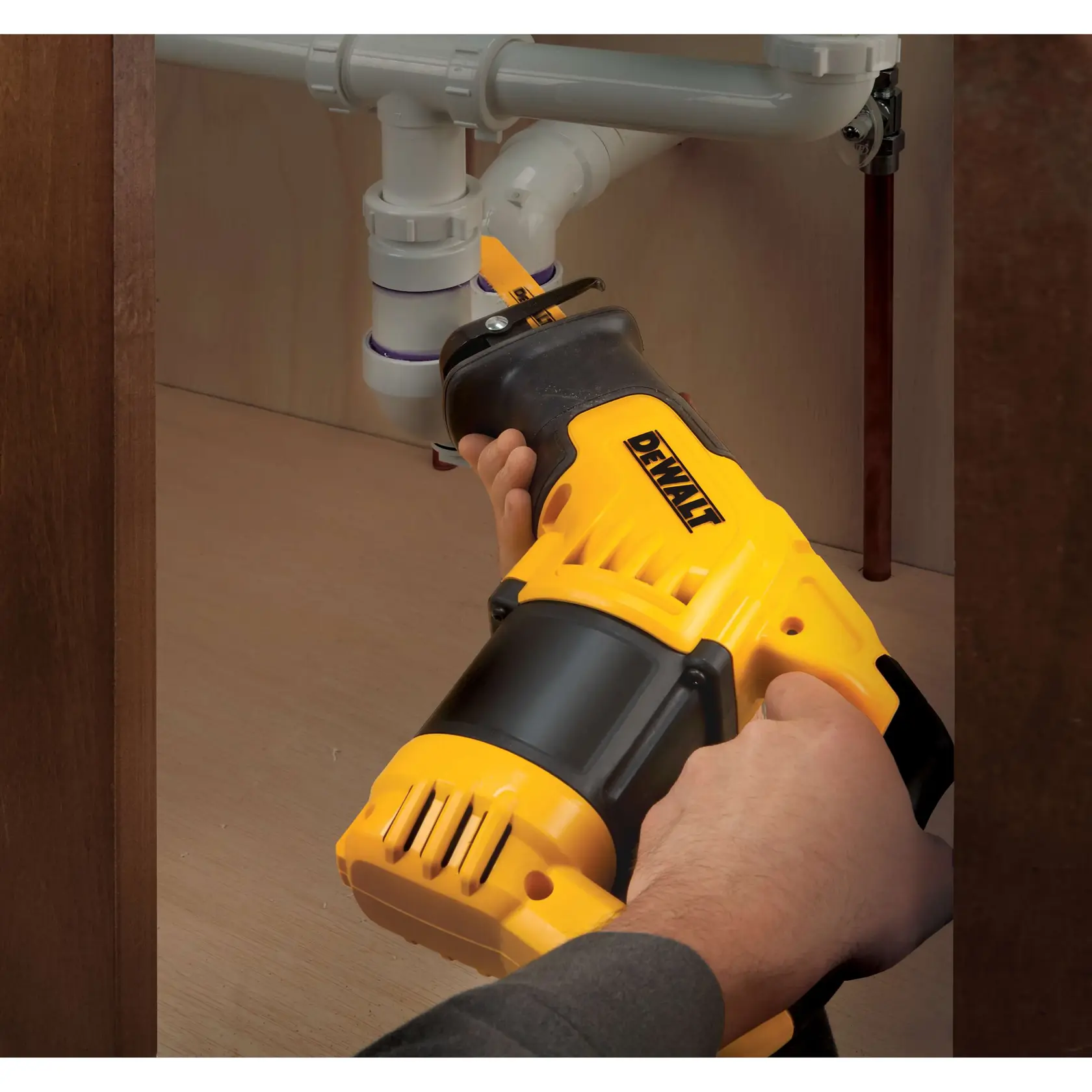 DEWALT® 203 мм 6 TPI (дърво) биметален нож за саблен трион (5 бр. в опаковка)