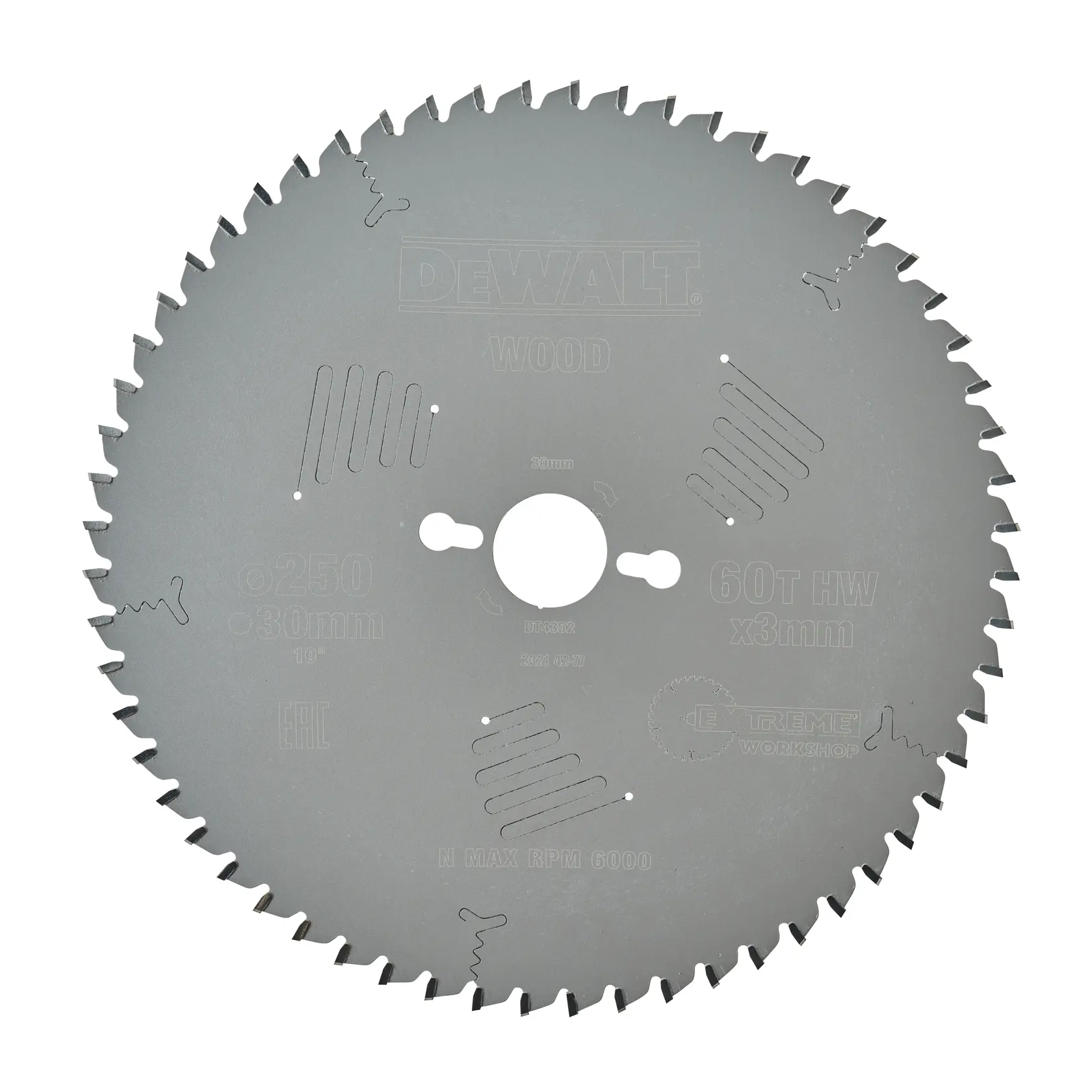 Graphic showing DEWALT XTREME Sub-Compact Series branding with the slogan 'Compact and Performance Packed' on a yellow background.