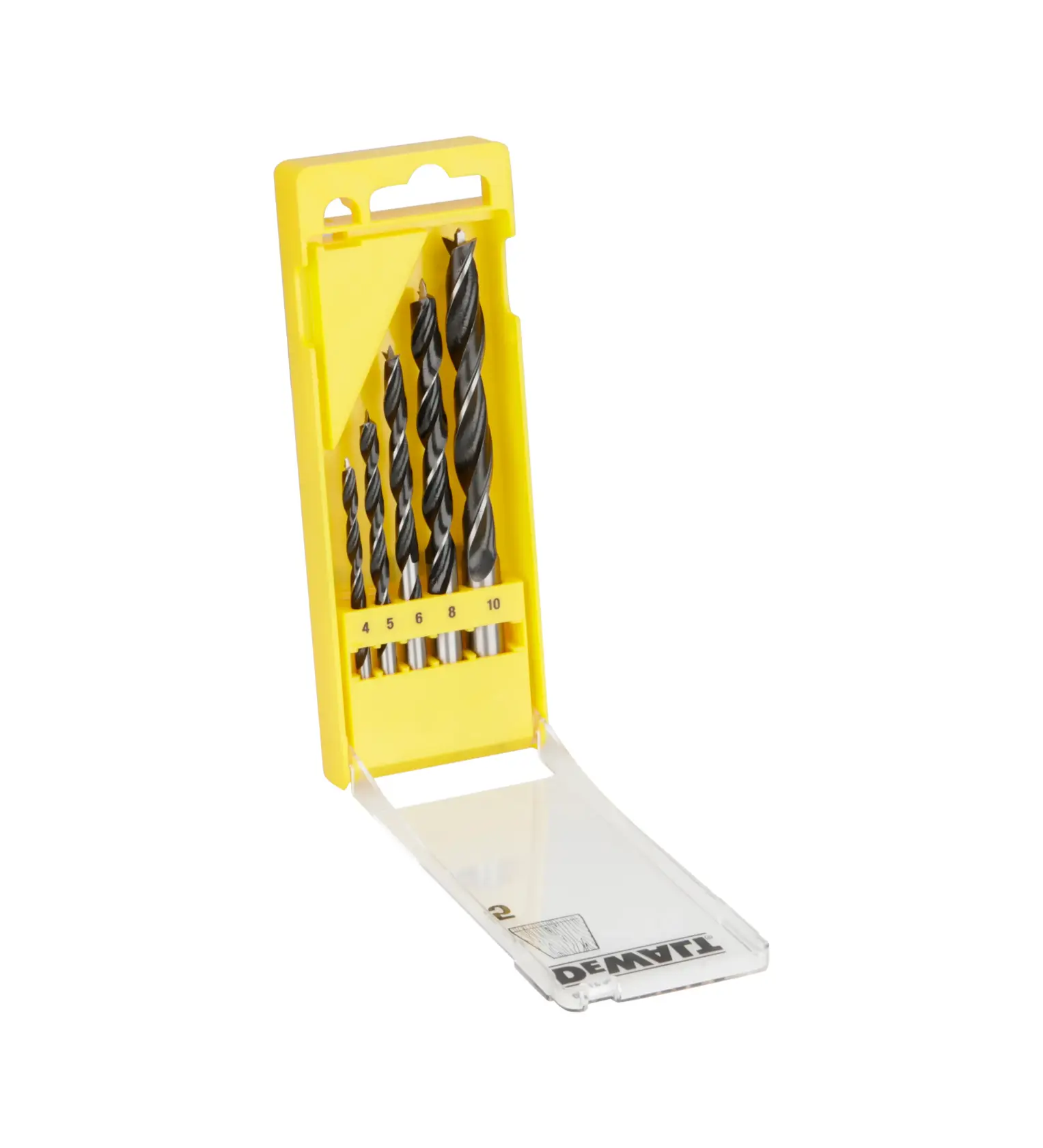Комплект свредла за дърво с центриращ връх DEWALT® (5 части)