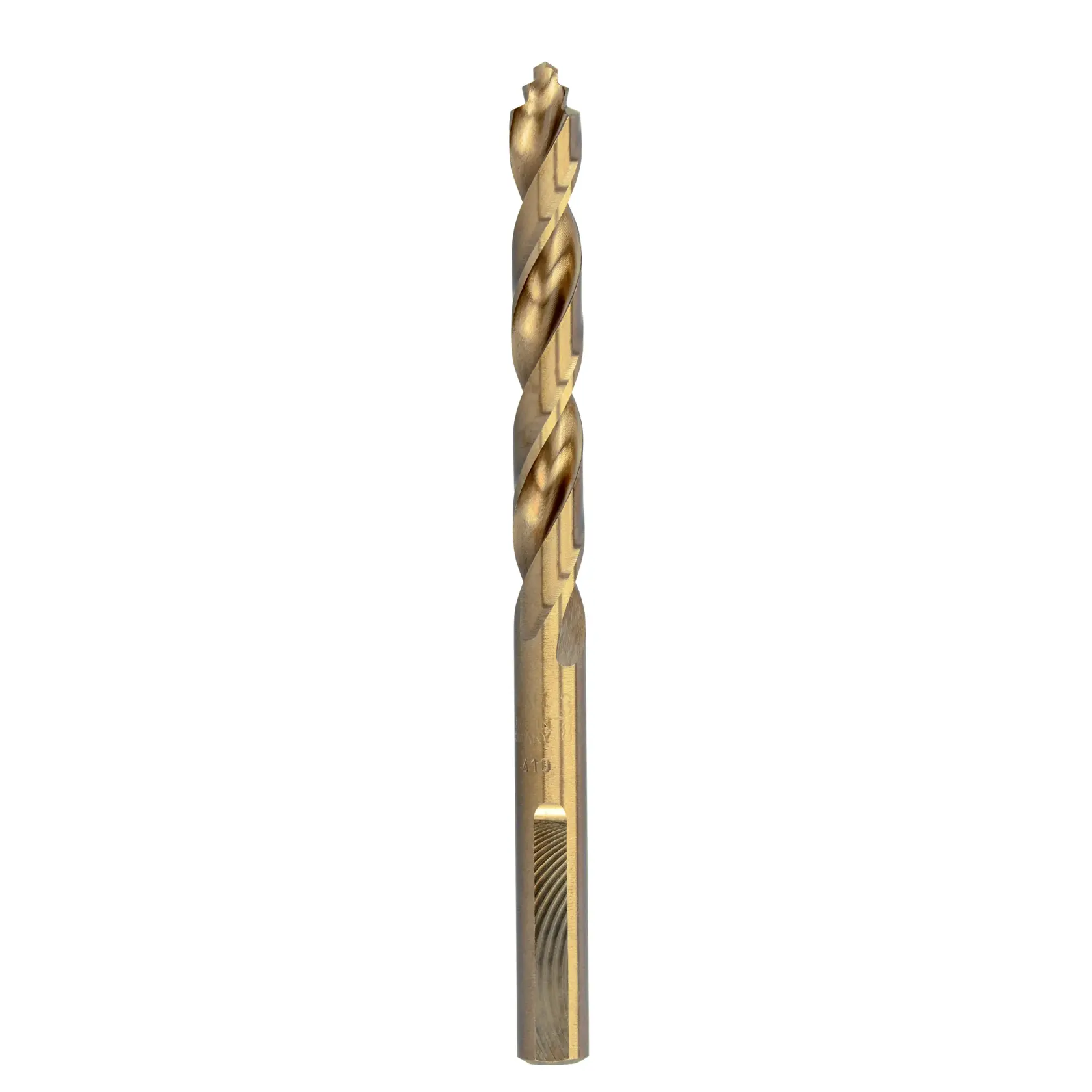 Goldener DEWALT DT4940 Metallbohrer, gerader Schaft, Spiralen, für elektrische Bohrmaschinen.