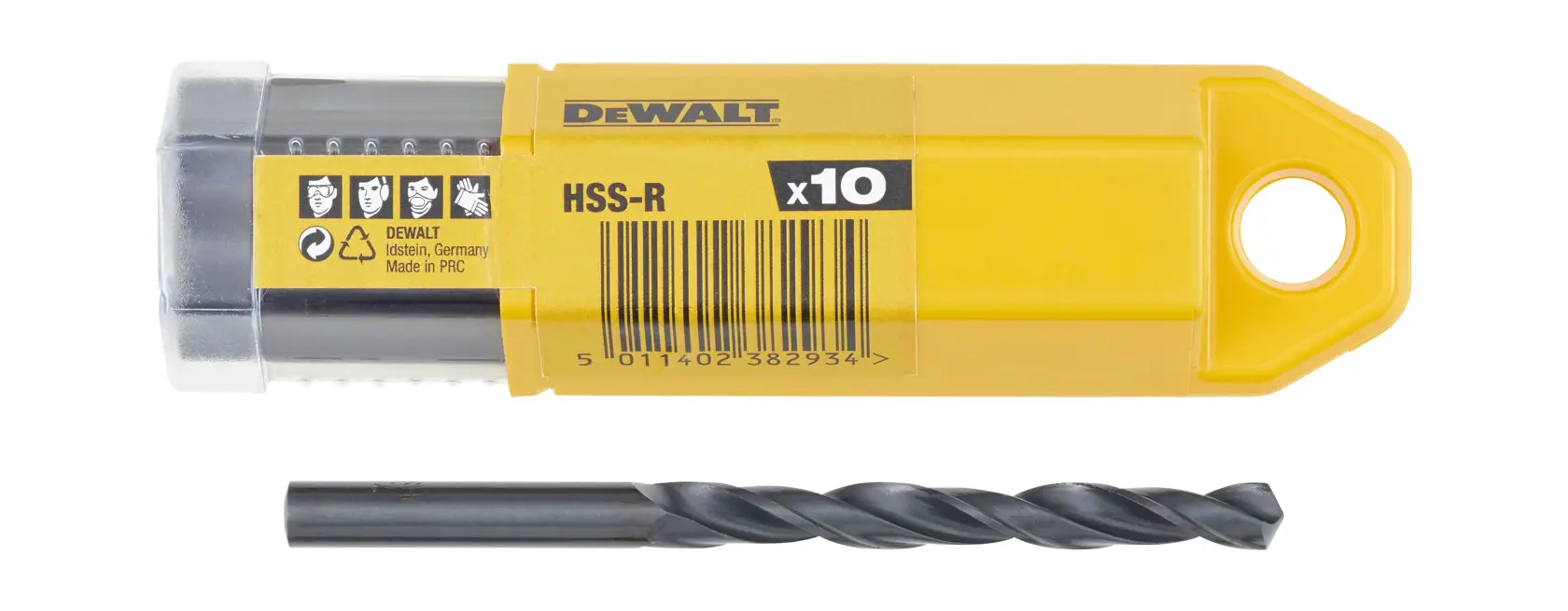 DEWALT® 5.5mm HSS-R Black Oxide свредло за метал (опаковка от 10 бр.)