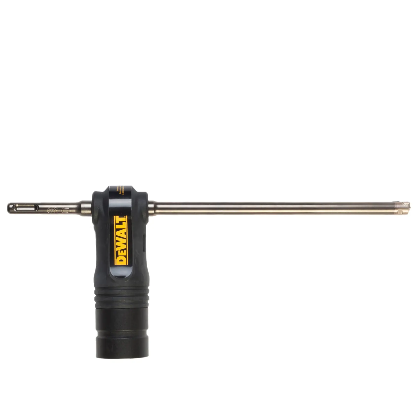 Graphic showing DEWALT XTREME Sub-Compact Series branding with the slogan 'Compact and Performance Packed' on a yellow background.