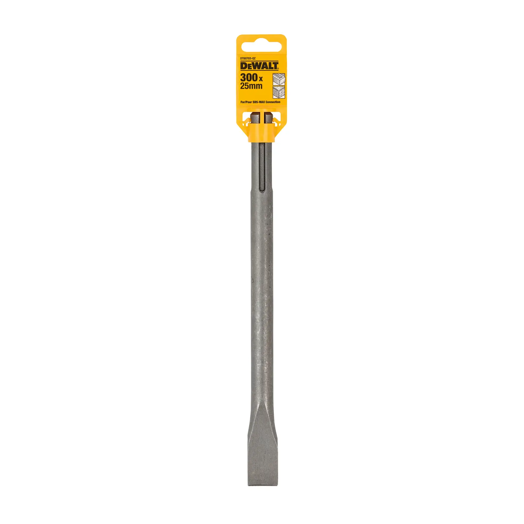 DEWALT SDS MAX 300 мм x 25 мм Длето (плоско)