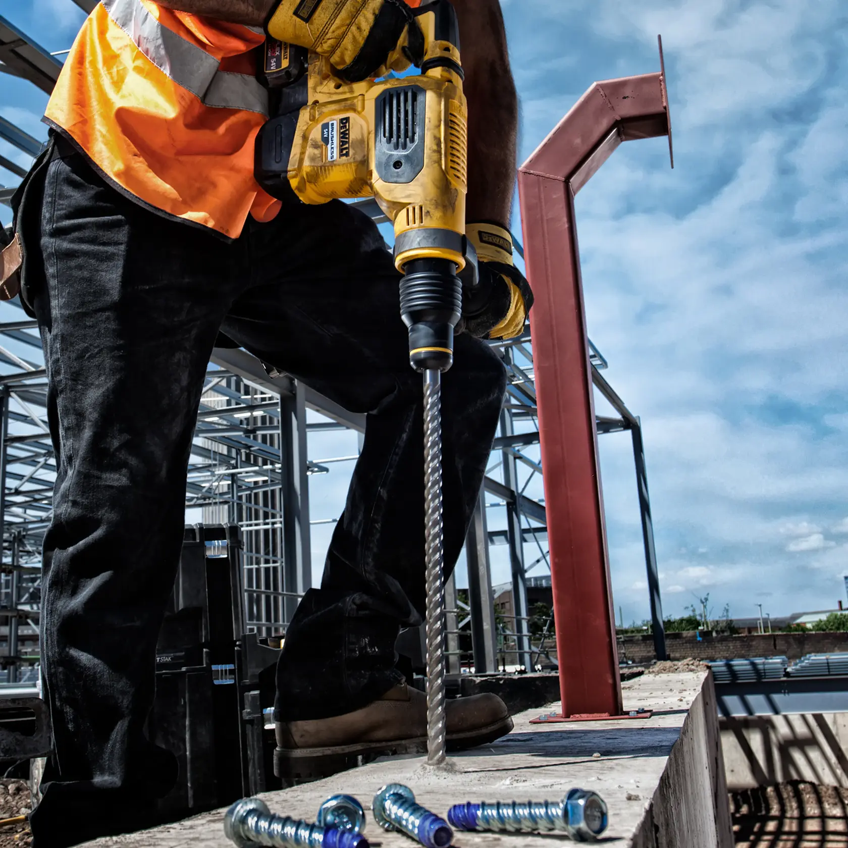 Свредло DEWALT® ELITE SDS MAX 19 мм x 540 мм с 4 режещи ръба