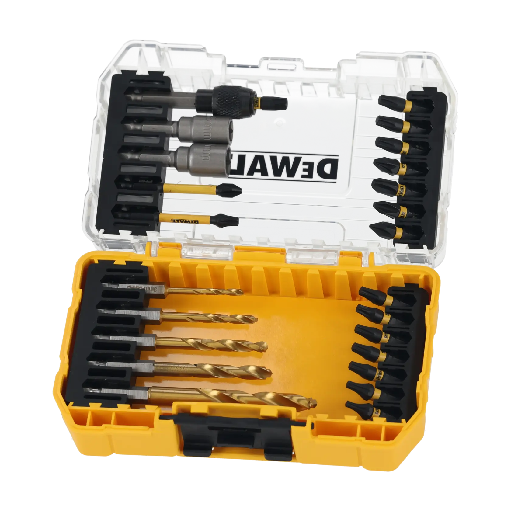 DEWALT® Комплект накрайници и свредла FLEXTORQ® от 25 части (25 ч.)