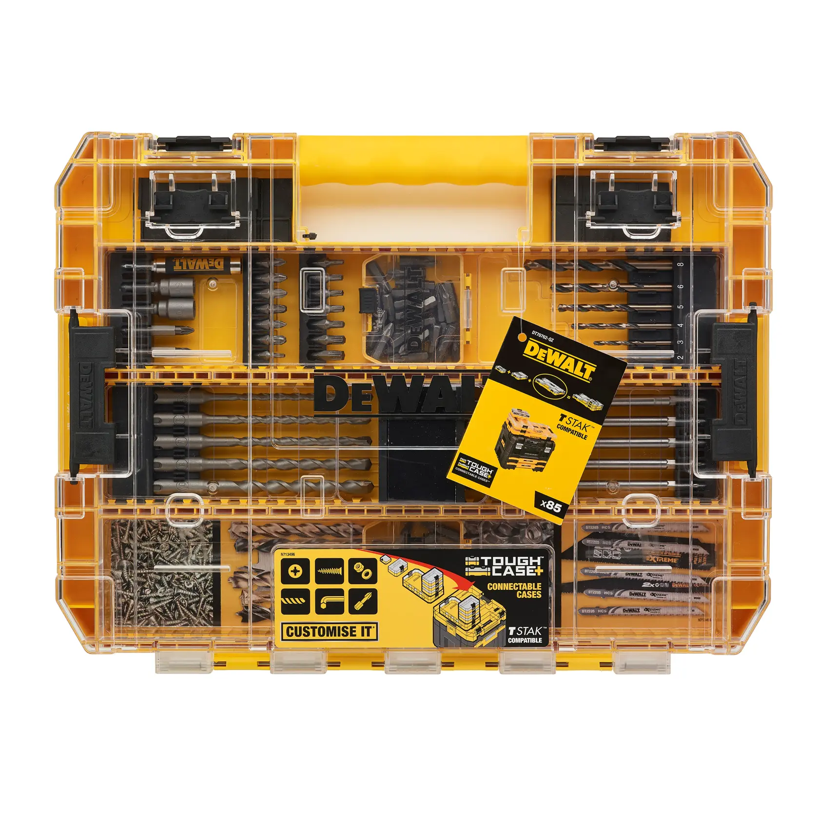 Комплект свредла и накрайници DEWALT® (85 части)