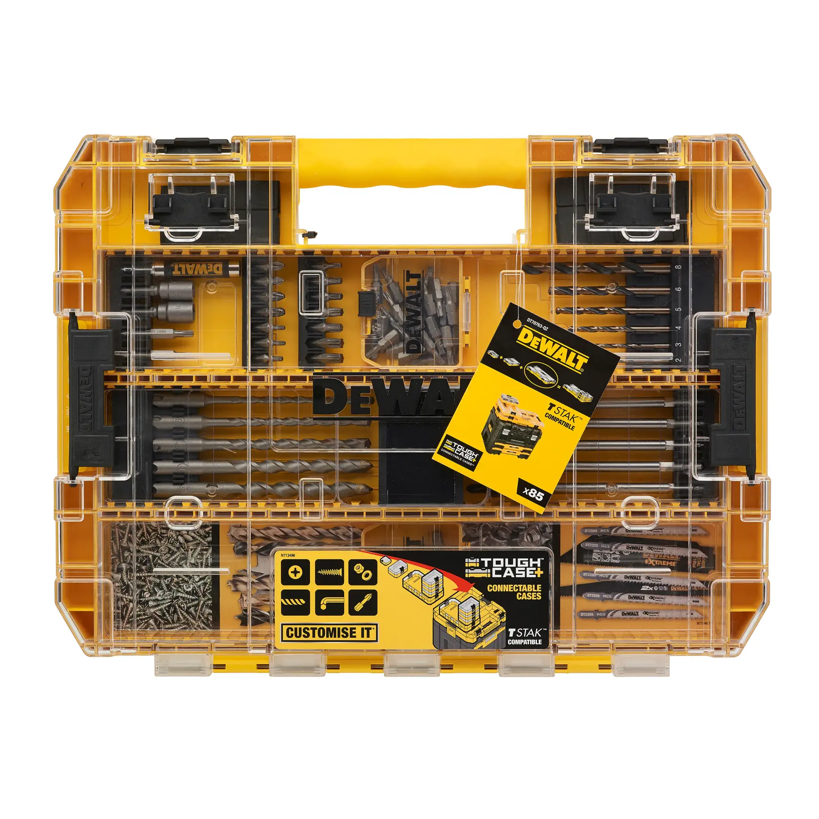 Комплект свредла и накрайници DEWALT® (85 части)