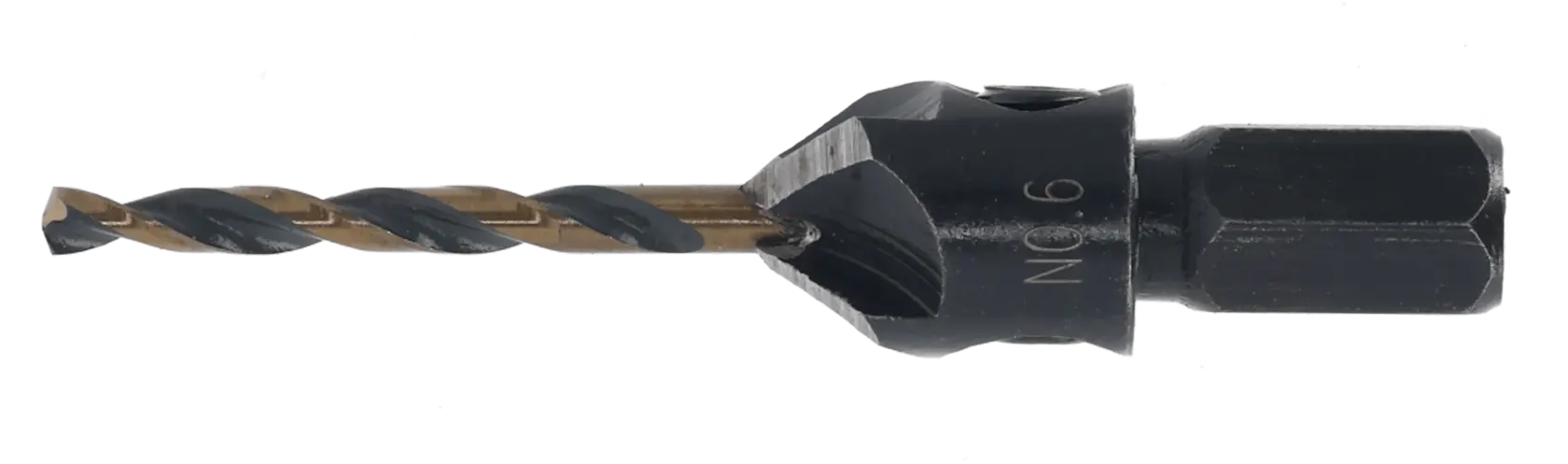 Broca DEWALT DT70790 con avellanador para trabajos de madera y perforación.