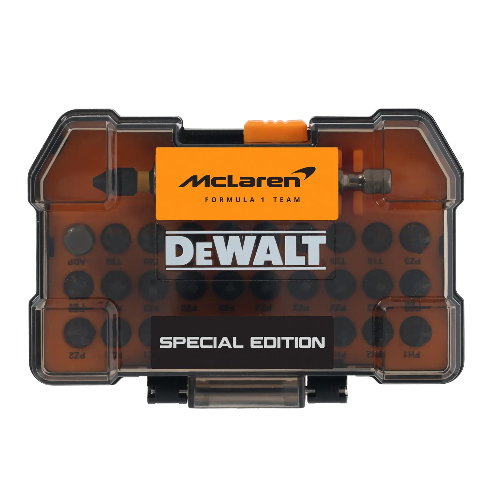 DEWALT® x McLaren F1 Team FLEXTORQ® Комплект накрайници за отвертка (32 части)