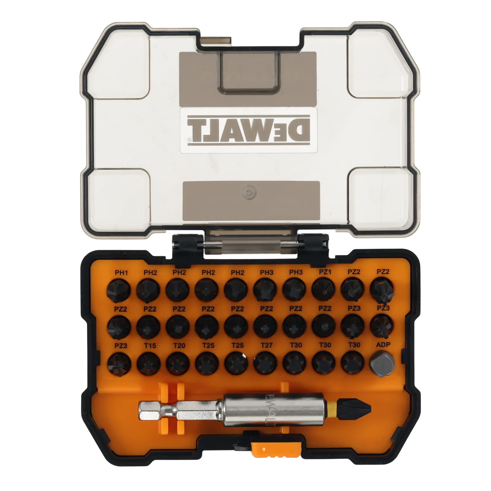 DEWALT® x McLaren F1 Team FLEXTORQ® Комплект накрайници за отвертка (32 части)