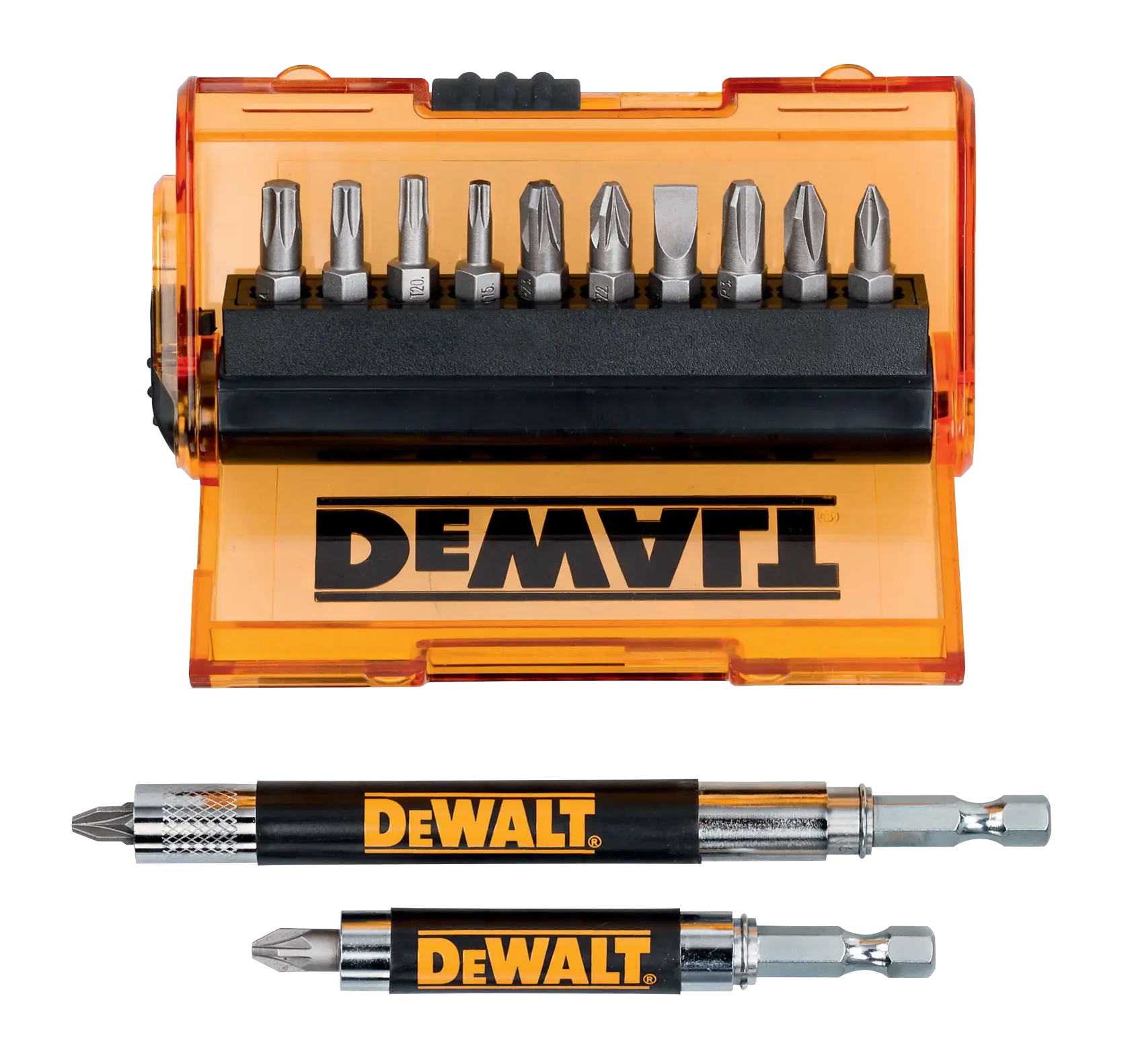 DEWALT® Комплект отвертки с 2 водача (14 части)