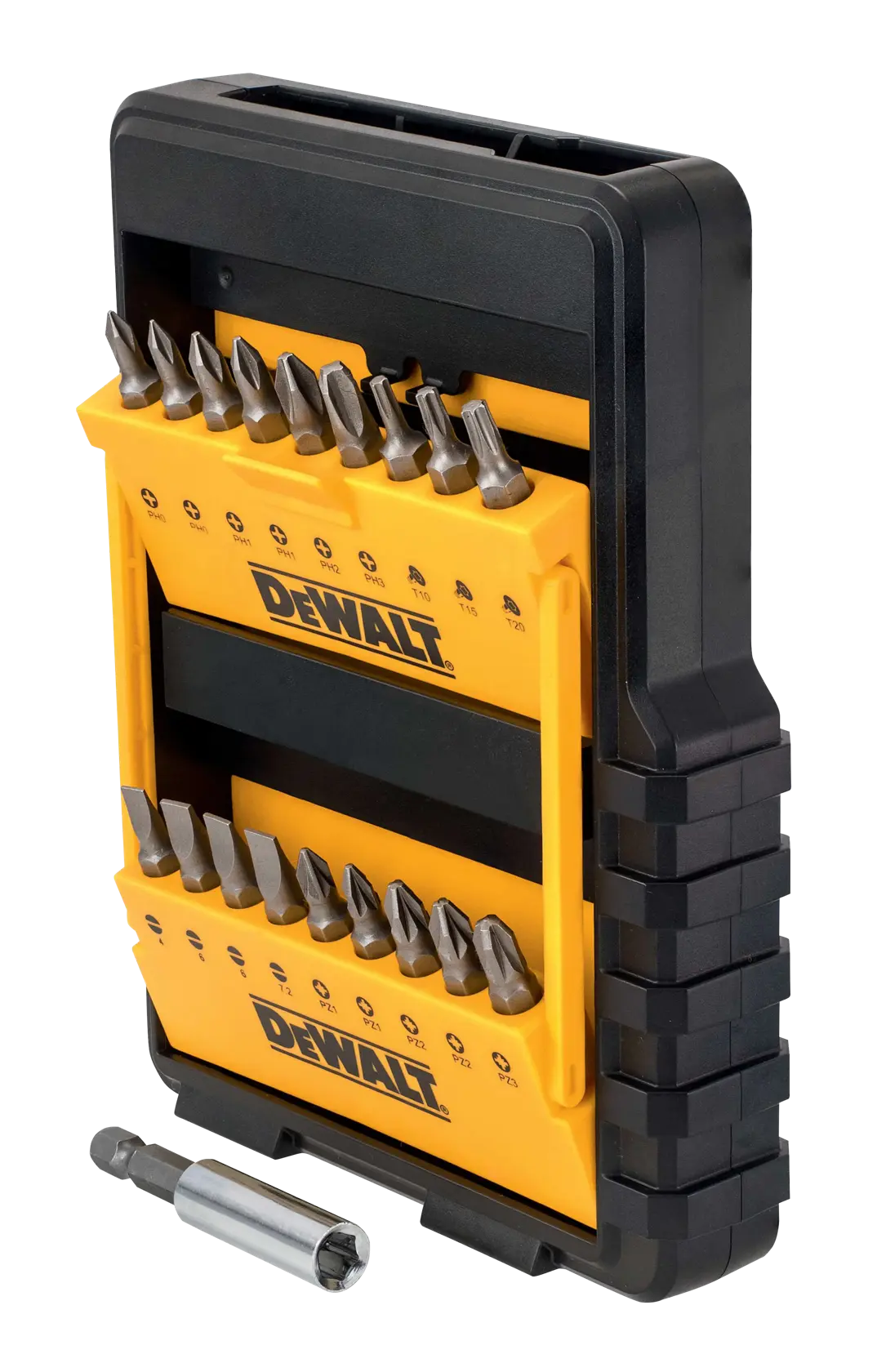 DEWALT® Високоефективен комплект свредла и накрайници - двустранна кутия (36 части)