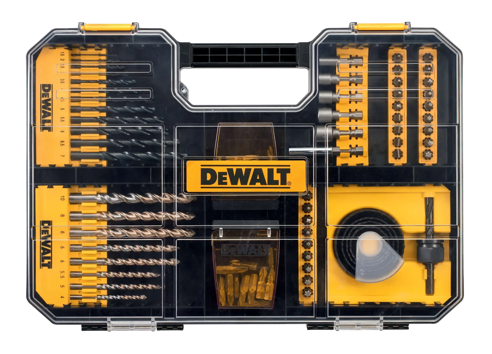DEWALT® Комплект свредла и накрайници с висока производителност, подходящ за чекмедже TSTAK IV (100 части)