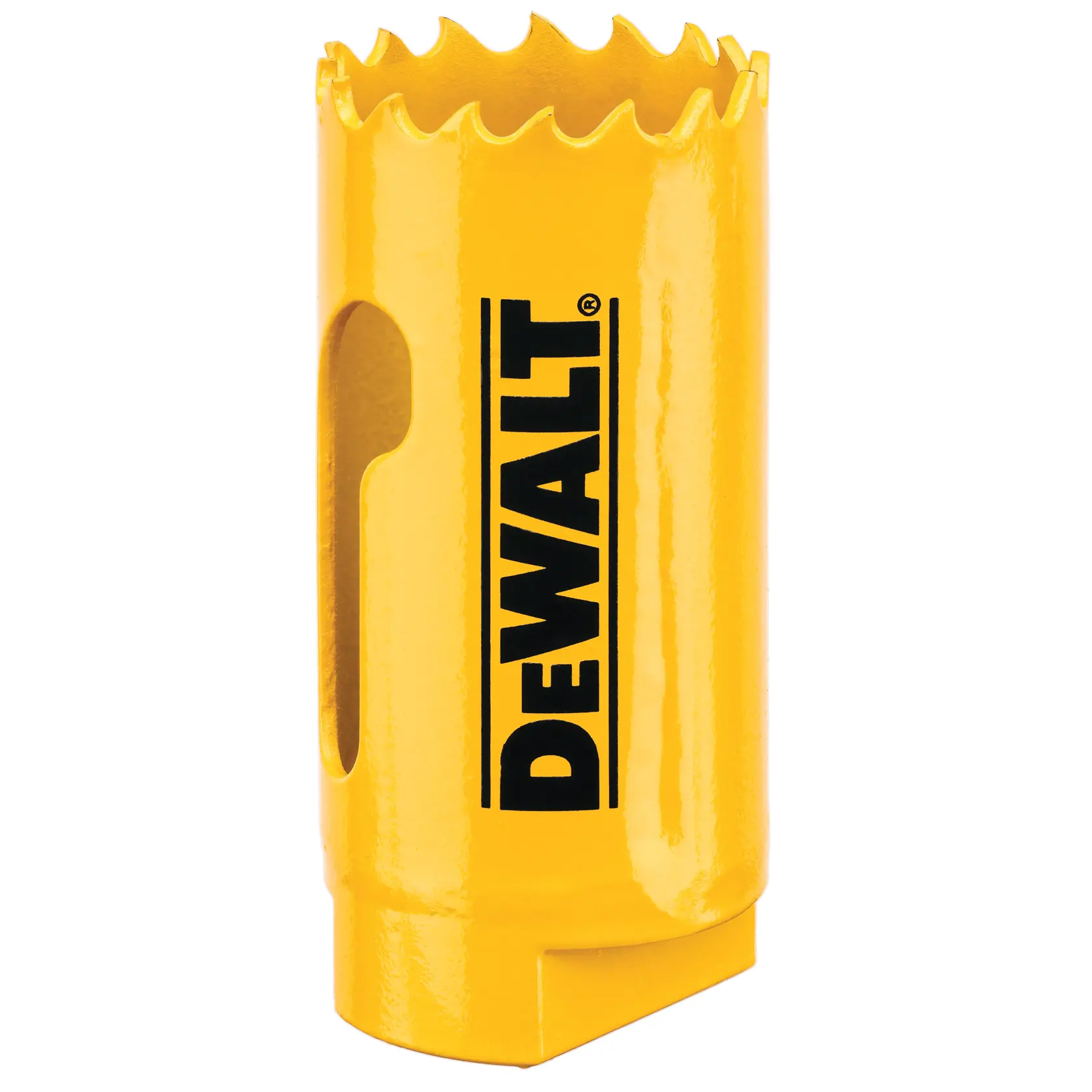Graphic showing DEWALT XTREME Sub-Compact Series branding with the slogan 'Compact and Performance Packed' on a yellow background.