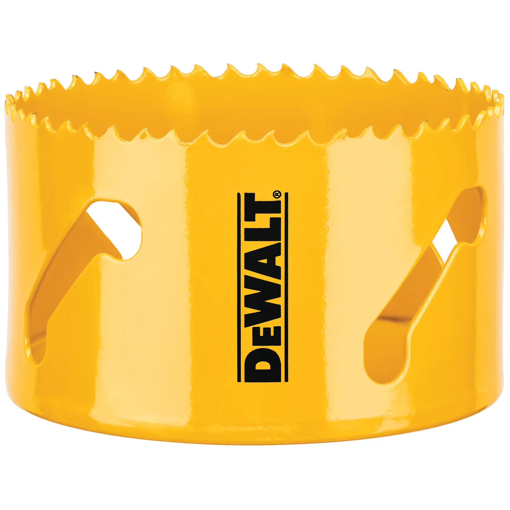 Graphic showing DEWALT XTREME Sub-Compact Series branding with the slogan 'Compact and Performance Packed' on a yellow background.