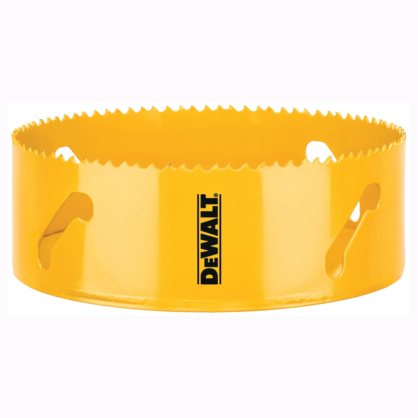 Graphic showing DEWALT XTREME Sub-Compact Series branding with the slogan 'Compact and Performance Packed' on a yellow background.