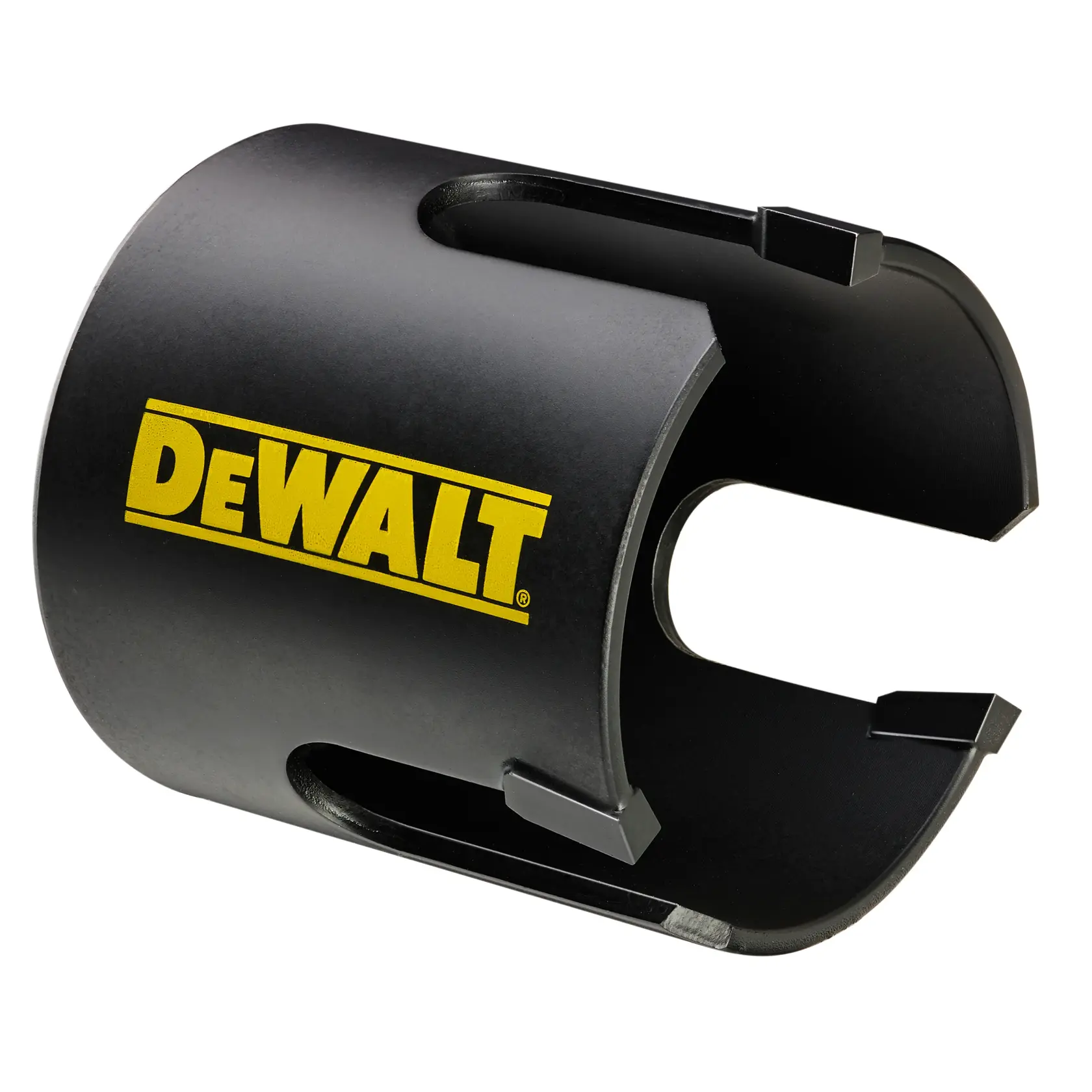 Graphic showing DEWALT XTREME Sub-Compact Series branding with the slogan 'Compact and Performance Packed' on a yellow background.