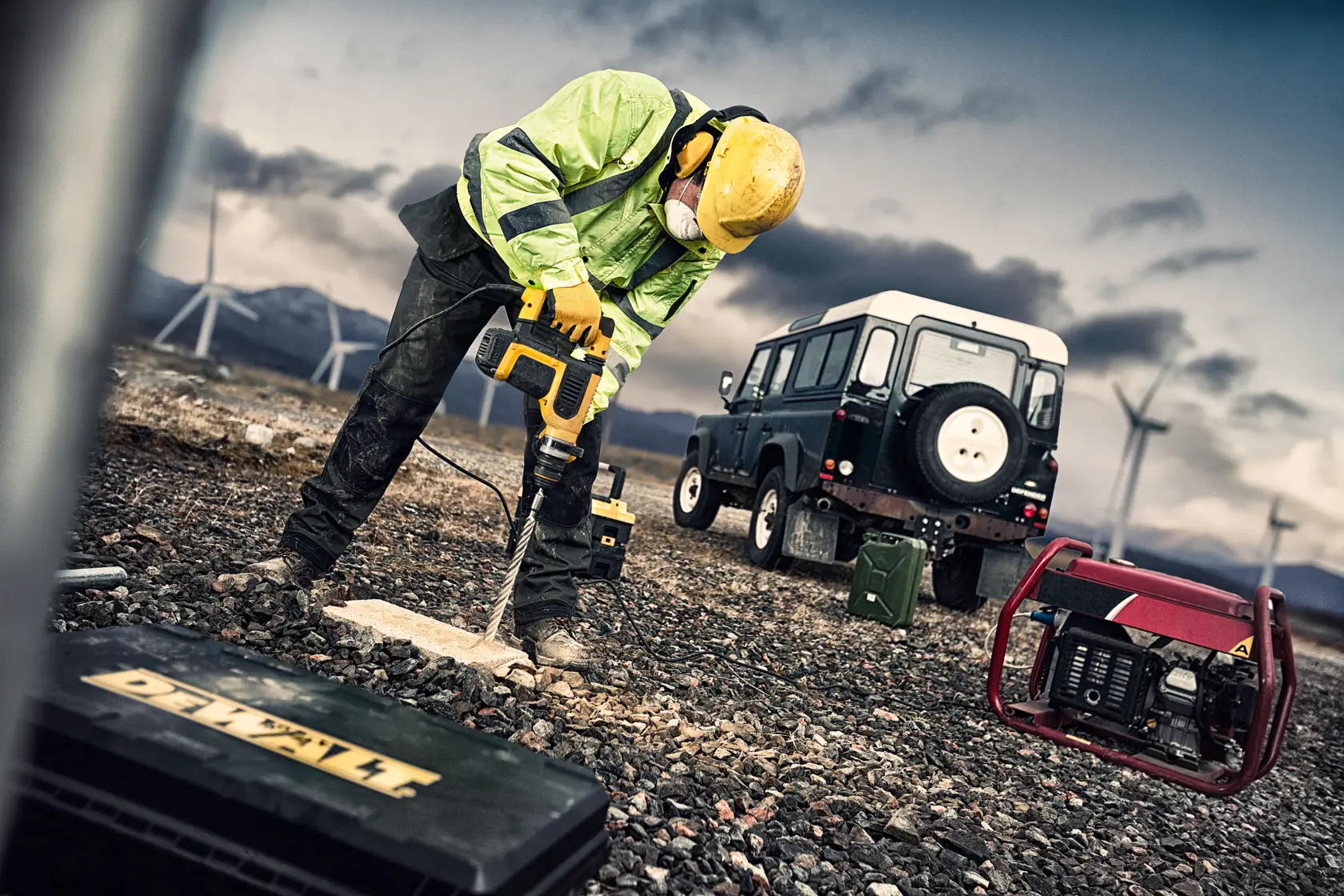 DEWALT® 22 мм SDS plus свредло с 4 режещи ръба