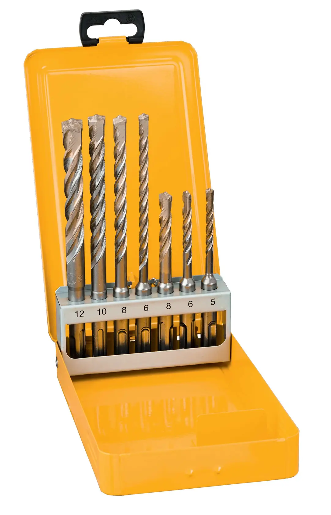 Graphic showing DEWALT XTREME Sub-Compact Series branding with the slogan 'Compact and Performance Packed' on a yellow background.